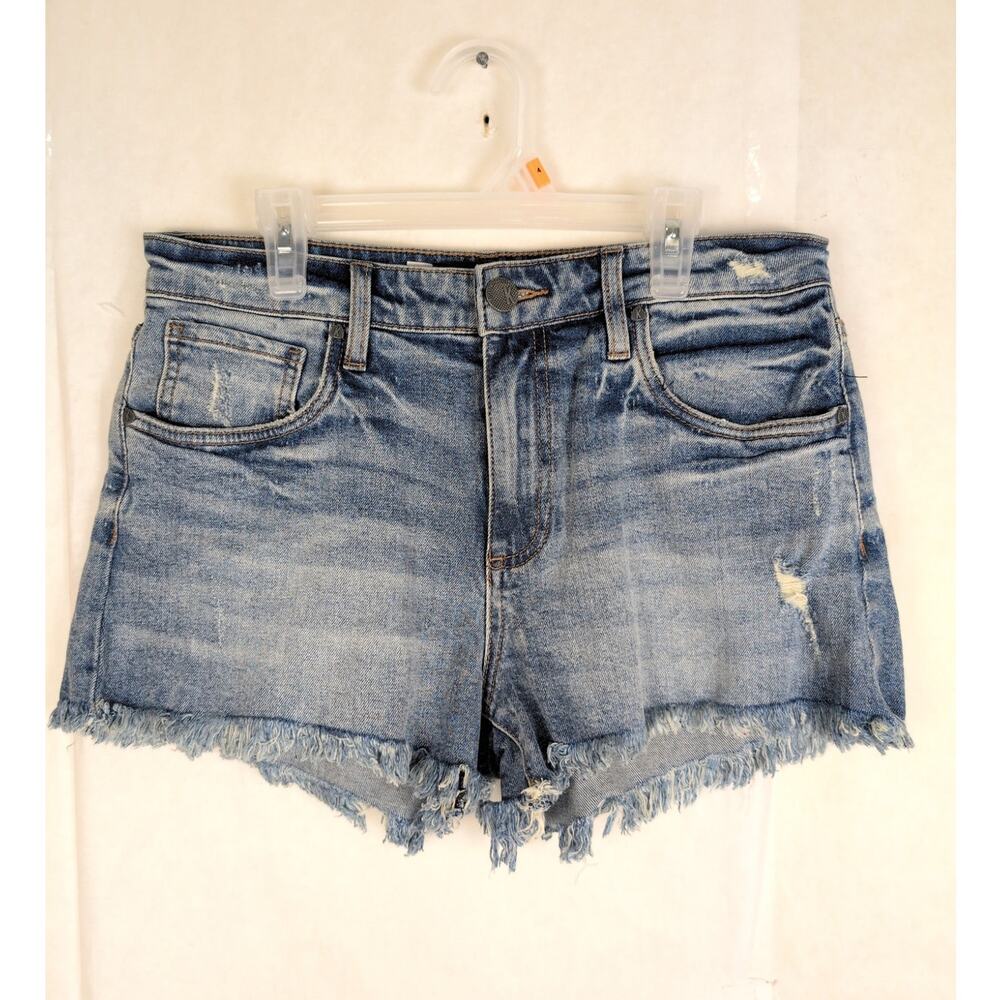 Kut From The Kloth Jane High Rise denim cutoff shirts Size 4 Boho Western Casual
